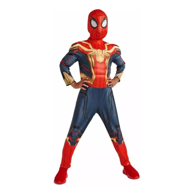 Hombre Araña Spiderman Disfraz Reversible Talla 5/6 Disney