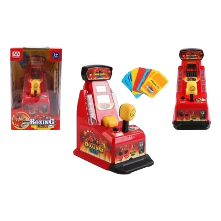 Juego Mini Arcade Medidor De Fuerza Dedos Marcador Y Sonido