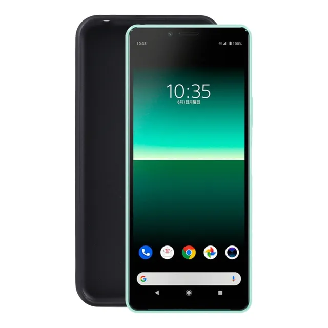 Funda De Tpu Negra Pudding Para Sony Ericsson Xperia 10 Ii