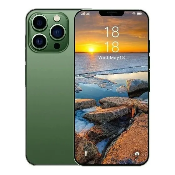 Telefone Barato Android Ventosa I13 Pro Max 6.1 Verde