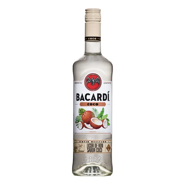 Bacardí ron sabor coco 700mL