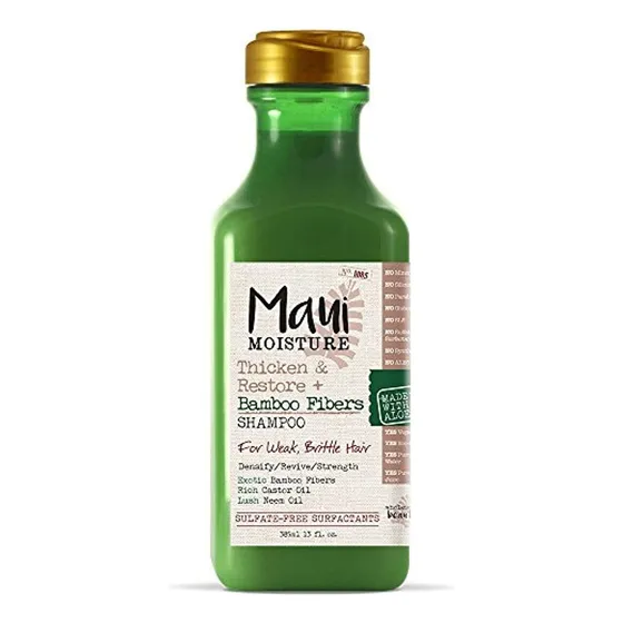 Maui Humedad Espesada Y Restauración + Fibras De Bambú Forta