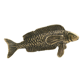 Table De Recolección De Esculturas De Pescado De Latón Table De Recolección De Esculturas De Pescado De Latón