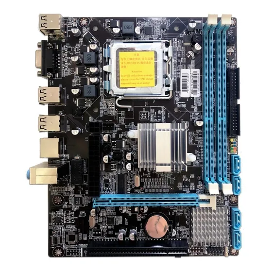 Placa Mãe 775 Ddr3 Nova Com Garantia