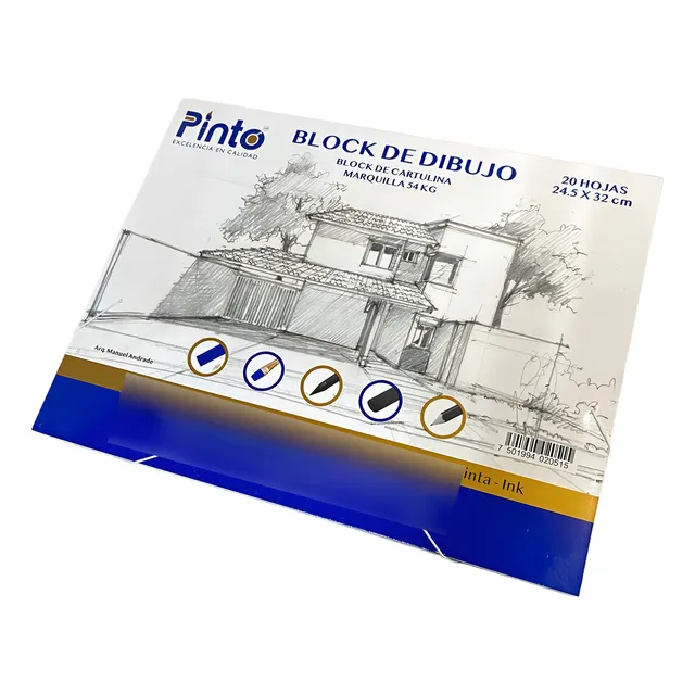 Block Marquilla Dibujo De