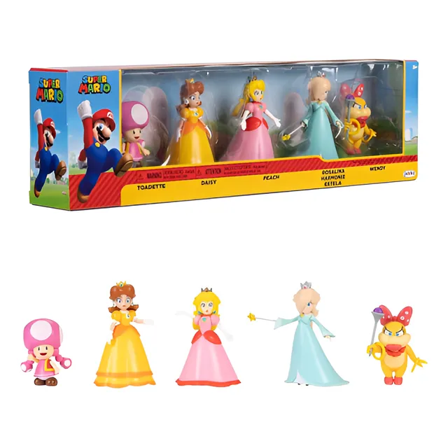 Multipack  Figuras Super Mario Princesas Cyber Monday