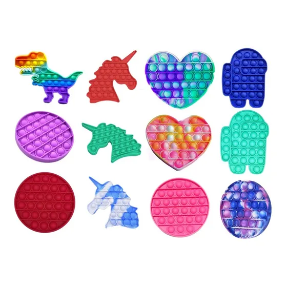 Push Pop It Juguete Sensorial Antiestrés Bubble Fidget Niños