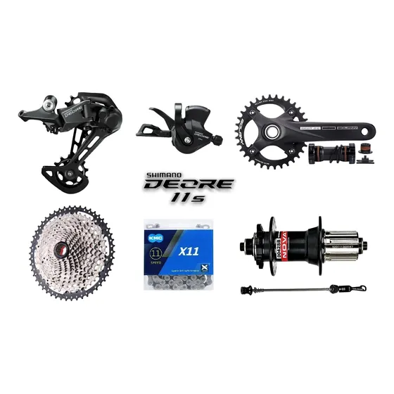 Kit Transmision 11v Novatec Kmc Shimano Deore M5100 1x11