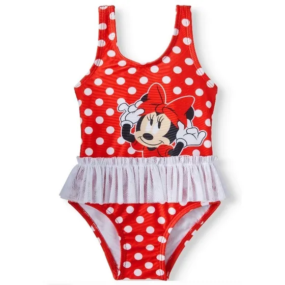 Trajes De Baño Para Niñas Importados Minnie