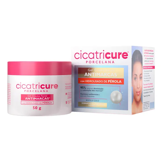 Cicatricure Porcelana Gel Creme Facial 50g