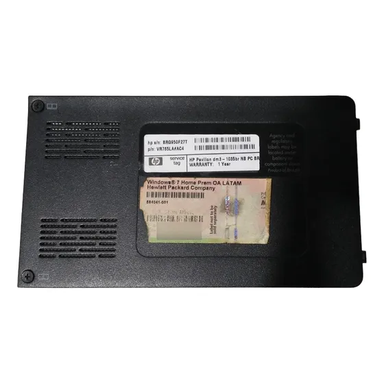Tampa Da Memória Notebook Pavilion Hp Dm3-1035br