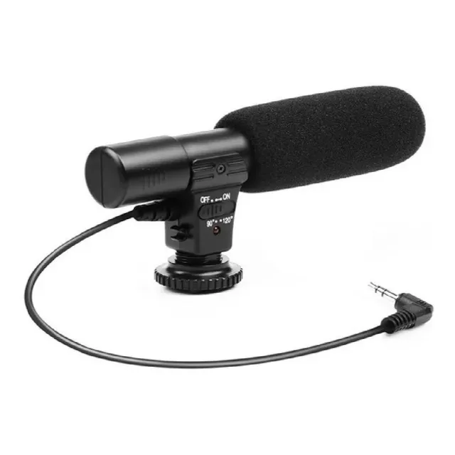 Microfono Boom Camaras Reflex Gopro Shootgun Dslr Anti Pop