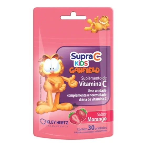Vitamina C Suplemento Alimentar Infantil Gomitas Masticables