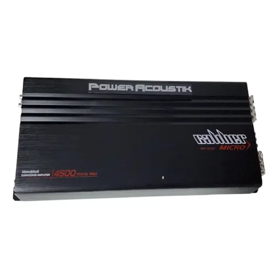 Amplificador Power Acoustik Rm1-4500d Color Negro | Meses sin interés