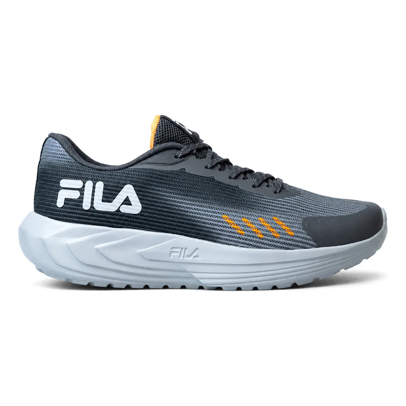 Tenis Fila Sprint Leve Masculino Esportivo Academia Treino Grafite/cinza Mesh 40 40