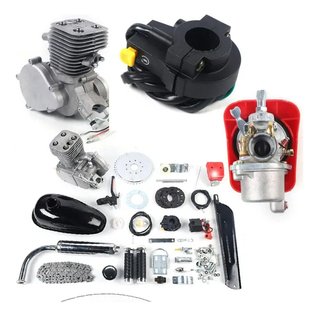 100cc Bicicleta Piñon Motorizado 2 Tiempo Gasolina Motor Cdi