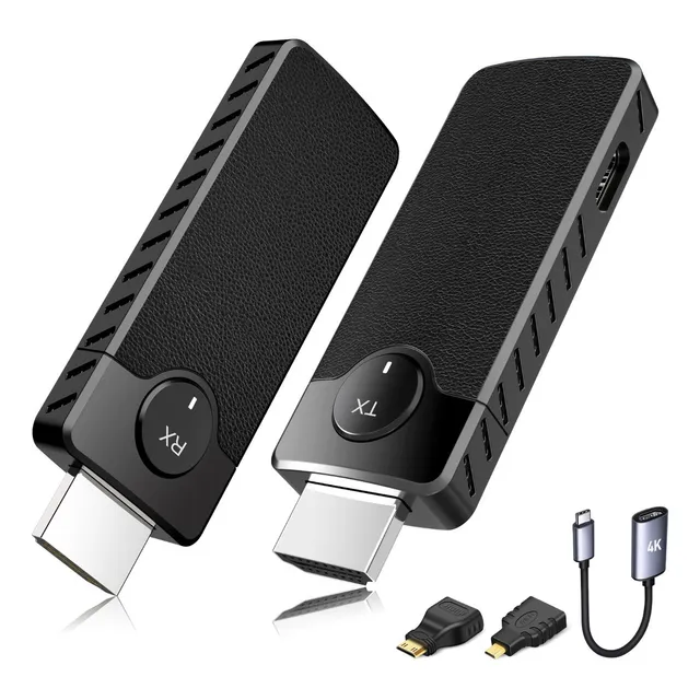 Transmisor Y Receptor Hdmi Inalámbrico: Compacto Y Portátil
