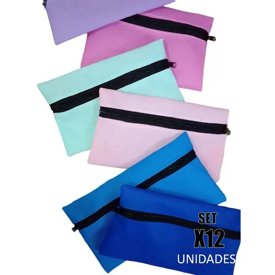 Cartucheras Escolares Tela Ecologica Pop 