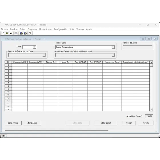 Kpg-d6 V3.02 - Software De Programación Para Radios Nx-1000