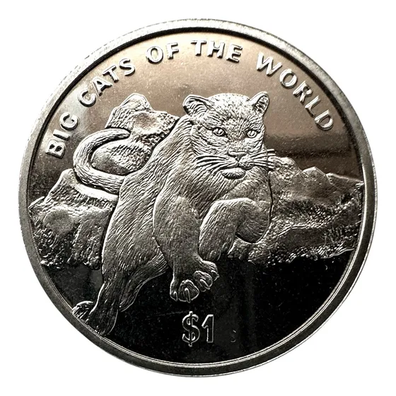 Sierra Leona - 1 Dólar - Año 2001 - Km #244 - Puma (cougar)