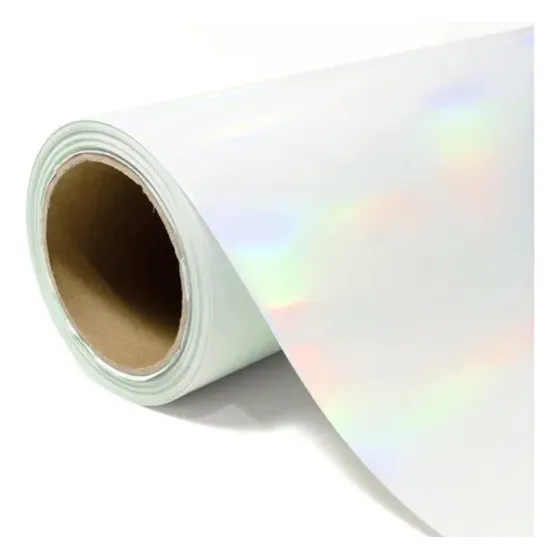 Vinil Laminado Holografico Brillante 1.27 De Ancho X Metro