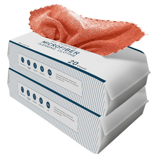 Paño De Limpieza De Microfibra De 12 X 12 Pulgadas En Bolsa, Paño De Limpieza De Microfibra De 12 X 12 Pulgadas En Bolsa,