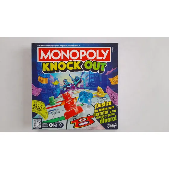 Juego Monopolio Monopoly Knock Out Original Nuevo Hasbro