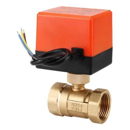Electro Valvula Bola Motorizada Llave 12v Dn25 Ip50 Actuador