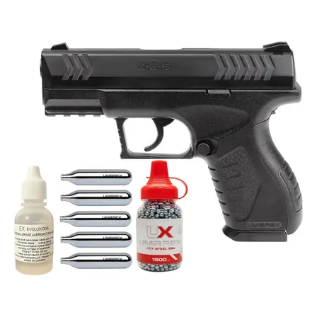 Pistola Umarex Xbg .177/4.5mm Co2 Negro