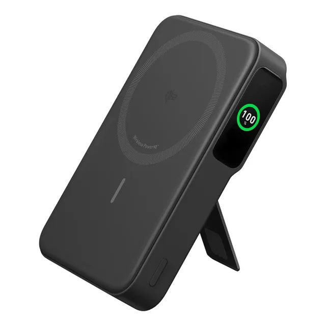Cargador Portátil Power Bank Magsafe | Anker Mag-go Qi2 10.000mah | Potencia Inalámbrica De 15w / Por Cable De Hasta 27w | Display Inteligente | Carga Magnética | iPhone 16 15 14 13 12 Pro Max Plus