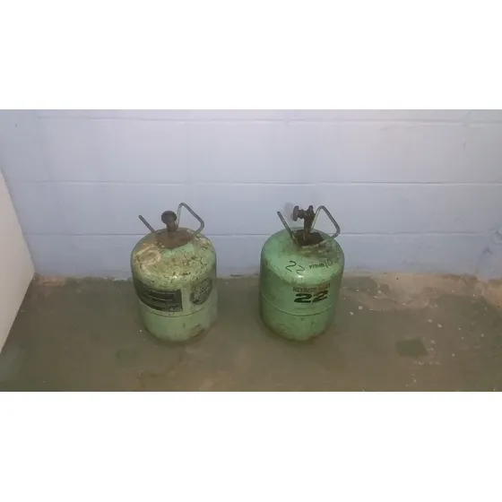 Cilindro De Refrigerante R22/r12/r134 Usado Con Valvula