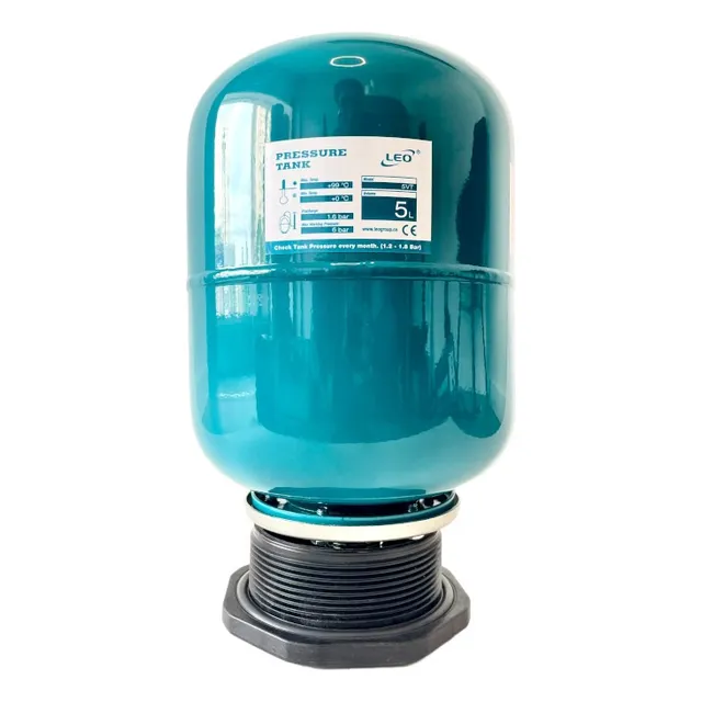 Tanque Precargado Hidroneumatico Metalico 5 Lts Leo