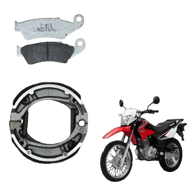 Kit Frenos Cerámica Cbi Honda Xr 125/150