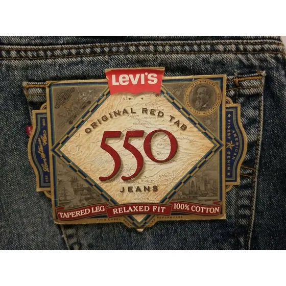 Pantalon Levis Azul  Relaxed Made In Usa Talla 34-30 Epo1991