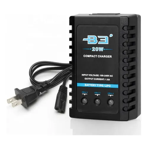 Cargador USB De 5 Puertos Para Baterías Lipo 3.7V – Compacto Con LED, Compatible Con Drones Y Coches RC