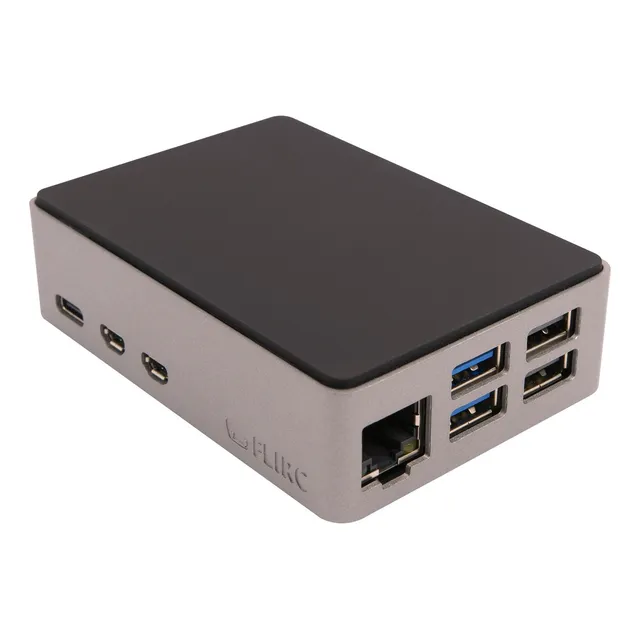 Carcasa Raspberry Pi 5 Disipador Aluminio Pad Térmico Flirc