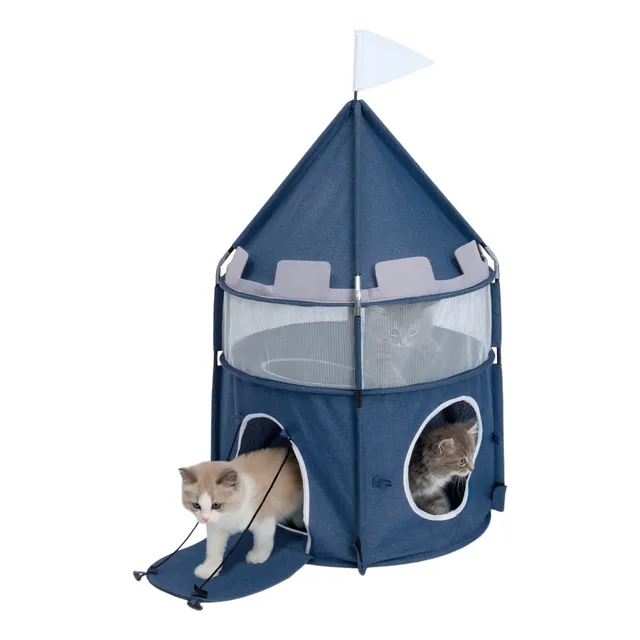 Cat It Vesper Castillo Premium Refugio Para Gatos Con Cojin
