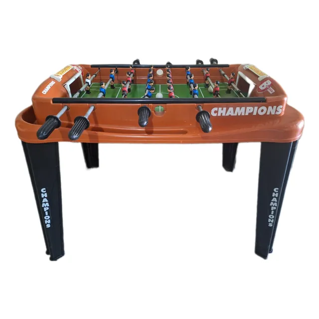 Mesa De Futbolito Con Patas Y Marcador De Goles, Muy Buena!!
