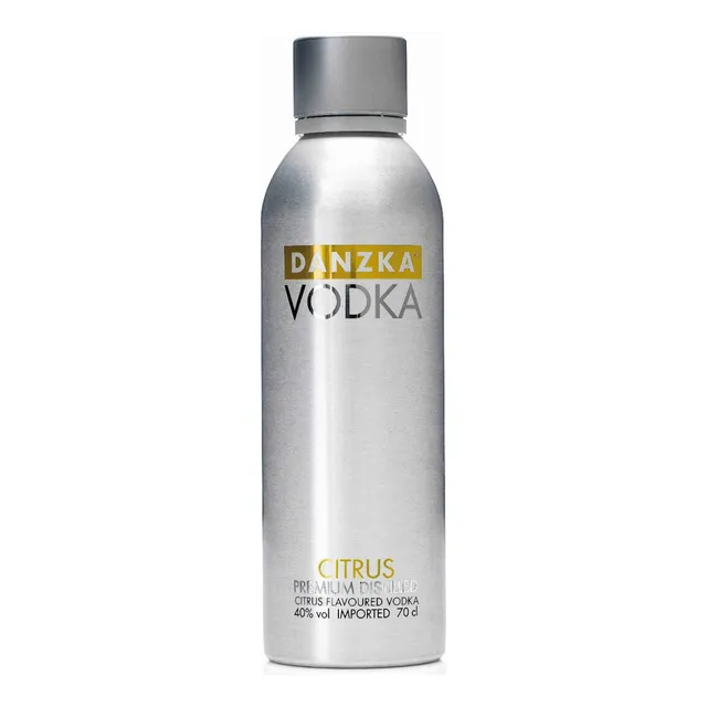 Vodka Citrus Danzka Botella 1 Litro Aleman Premium Trex