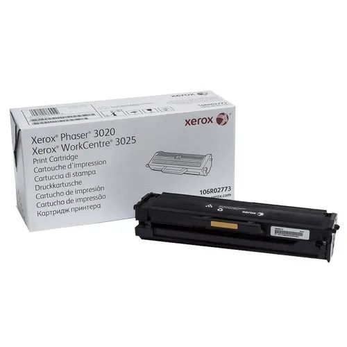 Cartucho de Tóner Xerox 106R02773 Negro Para Impresora Xerox Phaser 3020/3025