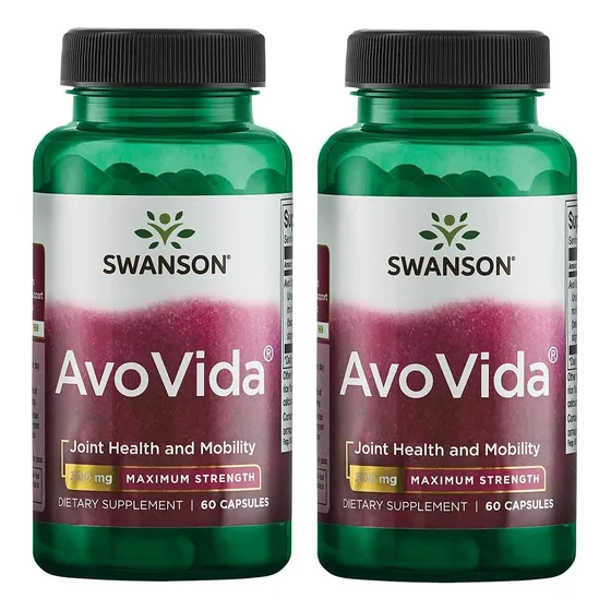 Suplemento Swanson Avovida Joint Health, 60 Cápsulas, Paquet