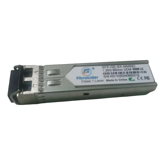 Transceptor Sfp Modulo 1.25g Multimode Duplex Lc 550mt 850nm