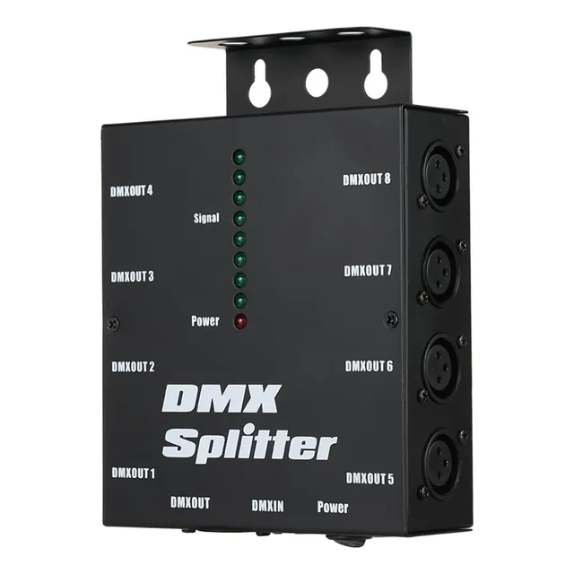 Amplificador De Señal Splitter Dmx512 Amplificador Distribuc