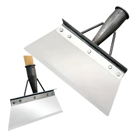 Pá Multifuncional De Jardim Externo De Aço Inoxidável Plana Prateado