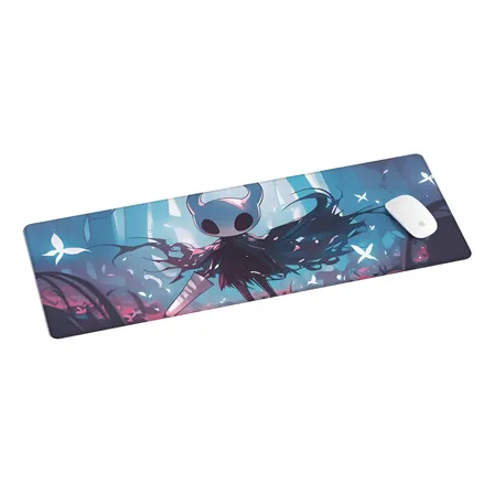 Mouse Pad Gamer Hollow Knight Ilustracion Xxl 70x30 Cm
