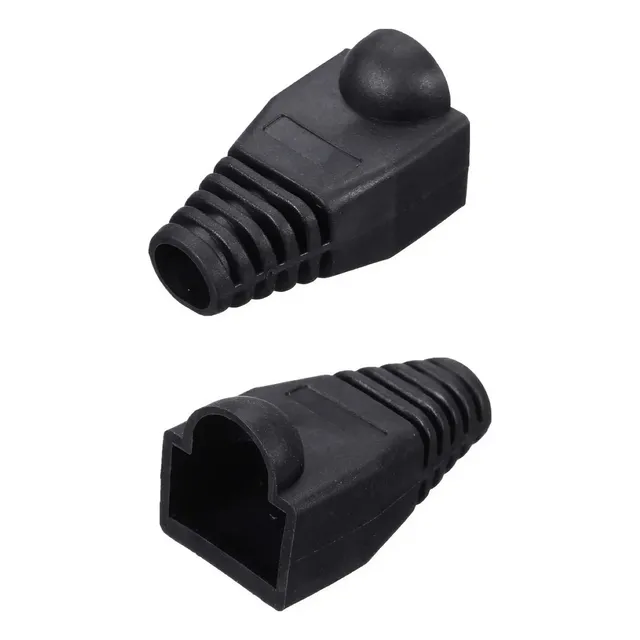 Capuchones Rj45 X10u Cable Red Ficha Rj45 Cat6 Cat5e Cat5