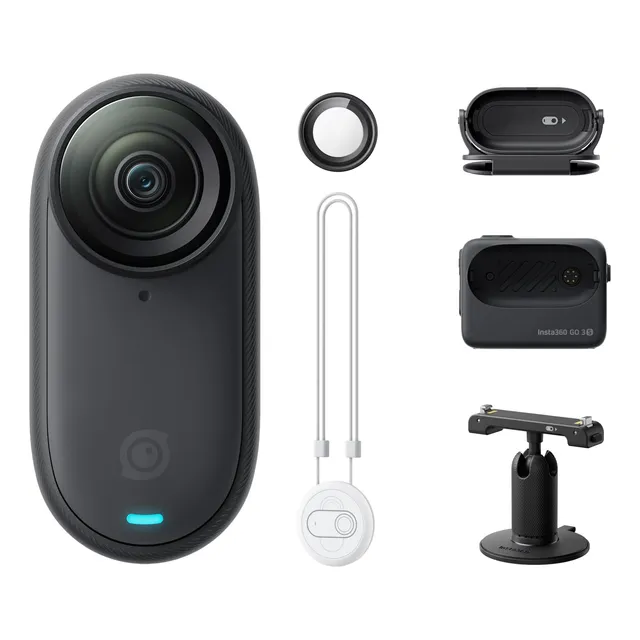 Cámara De Vlogs Insta360 Go 3s 4k 64gb Con Estabilización Ne