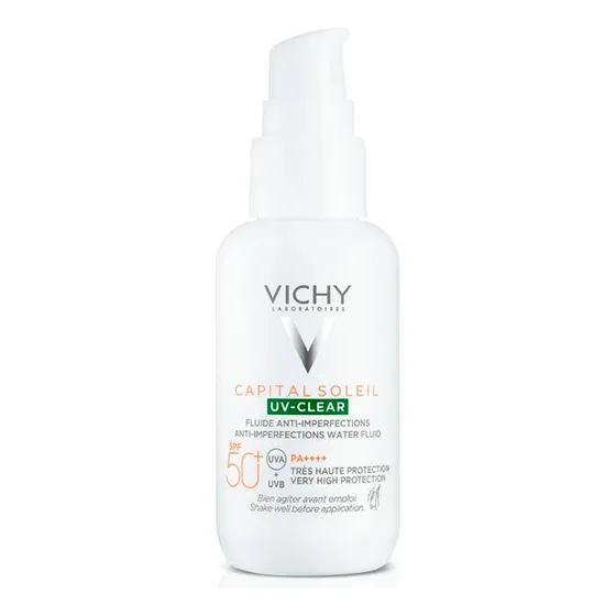 Protector Solar Vichy Capital Soleil Uv Clear Spf50 40 Ml