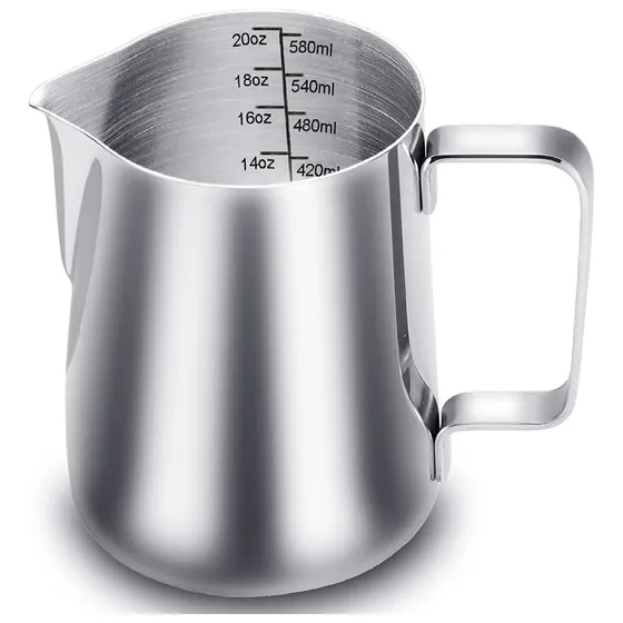 Espumador De Leche De Medición Graduada Interna 20oz/600ml