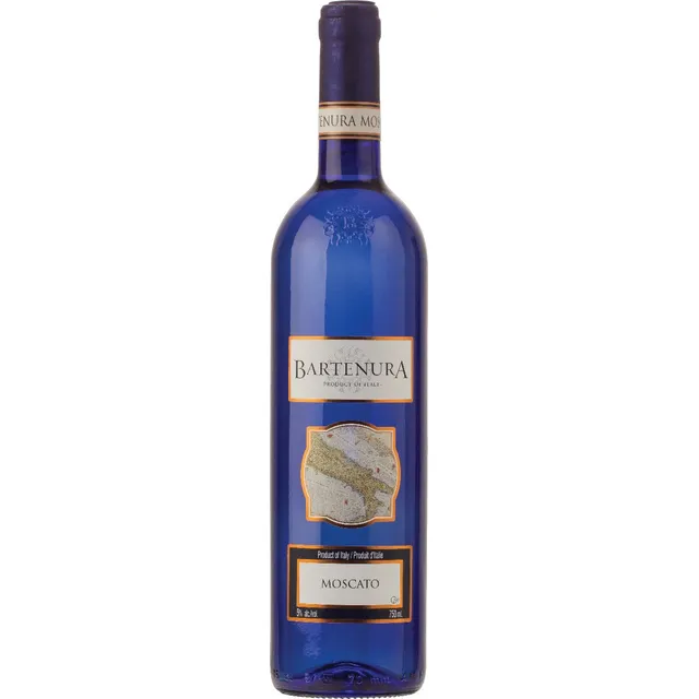 Vino Kosher Bartenura Moscato 750ml (botella Azul) Italia